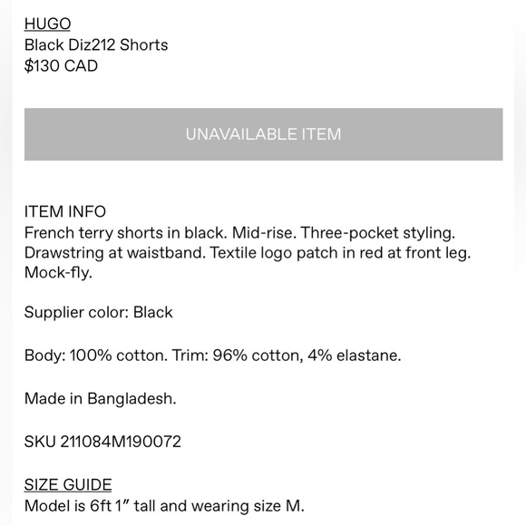 Hugo Shorts - Picture 11 of 11